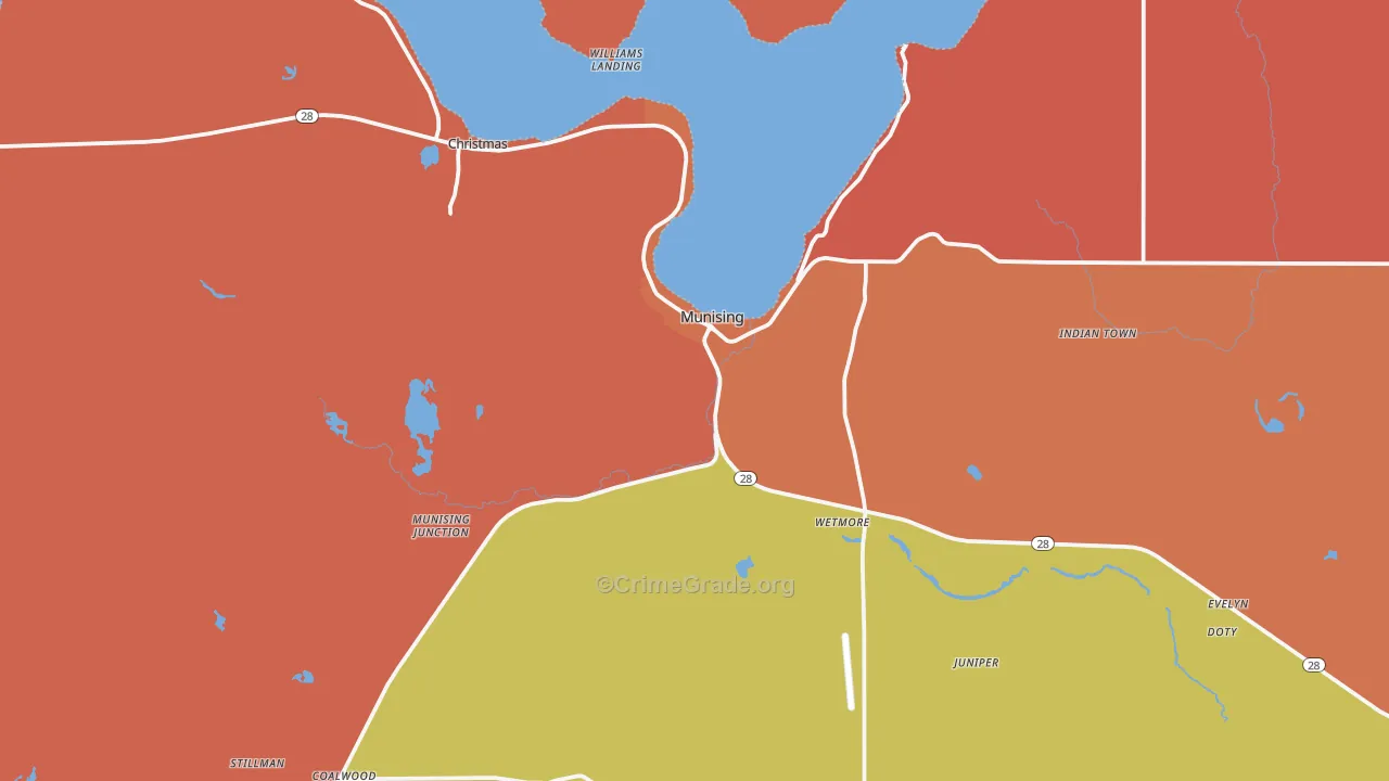 49862, MI Map of Theft Rates