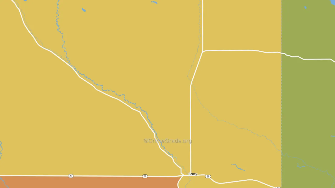 49883, MI Map of Theft Rates