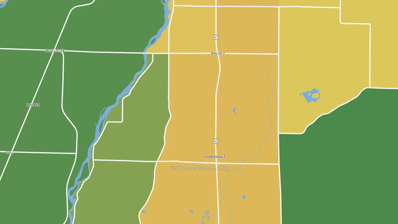 49893, MI Map of Theft Rates