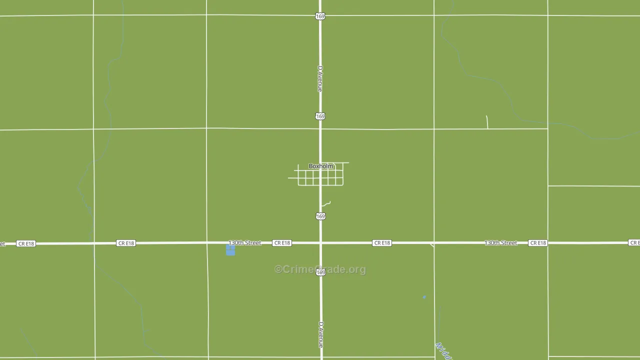 50040, IA Map of Theft Rates