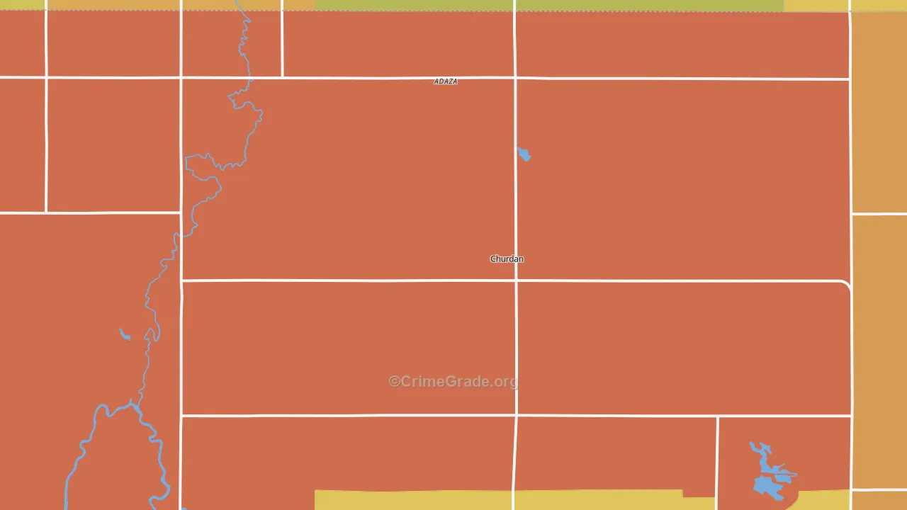 50050, IA Map of Theft Rates
