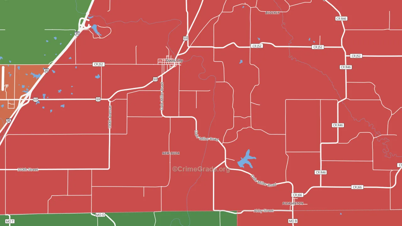 50065, IA Map of Theft Rates