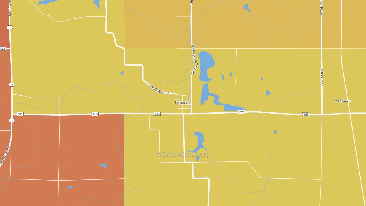 50078, IA Map of Theft Rates