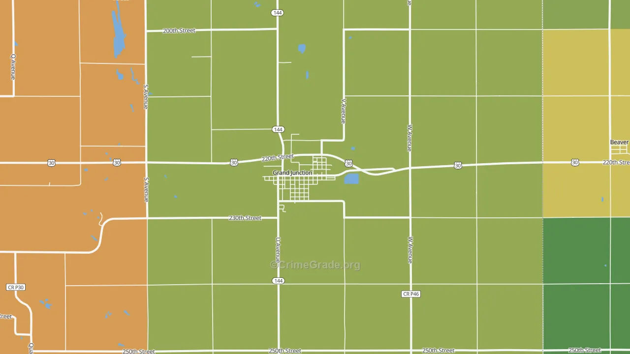 50107, IA Map of Theft Rates