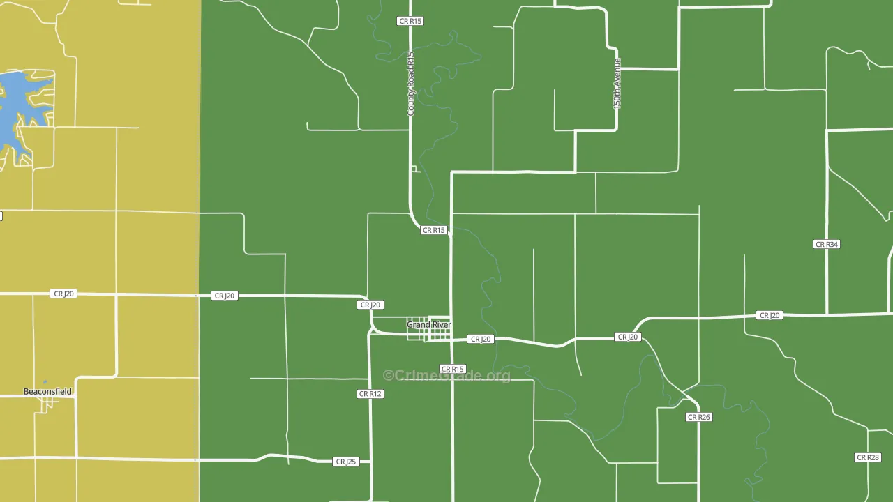 50108, IA Map of Theft Rates