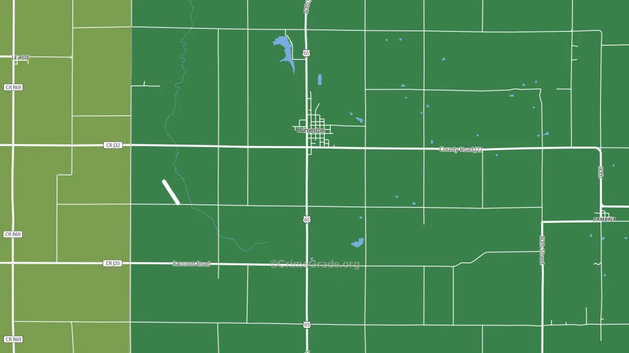 50123, IA Map of Theft Rates