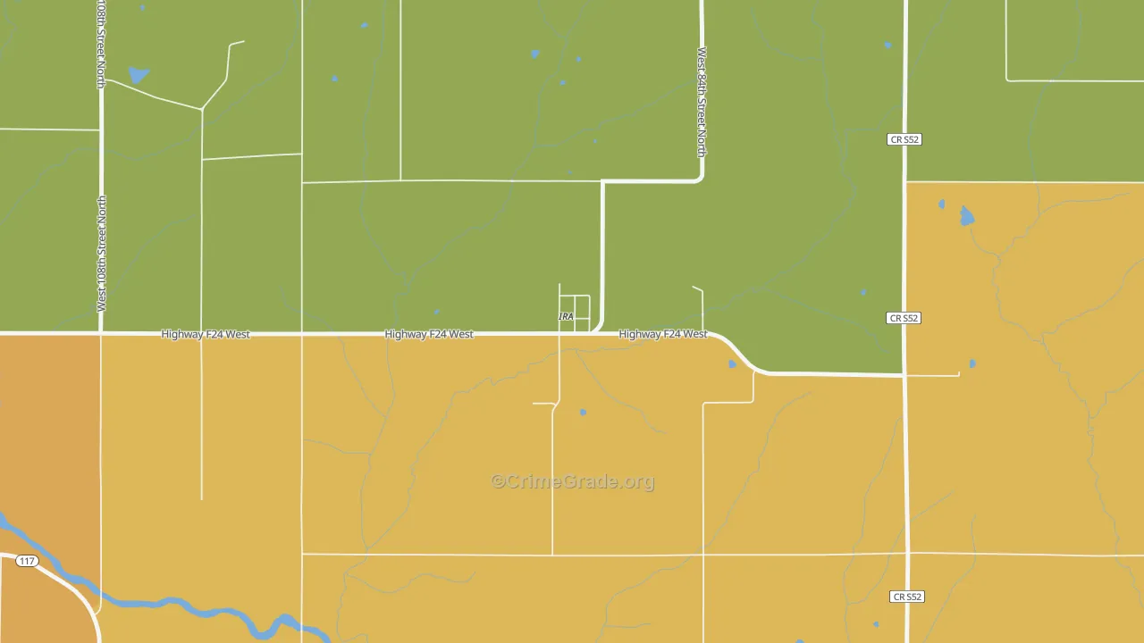 50127, IA Map of Theft Rates