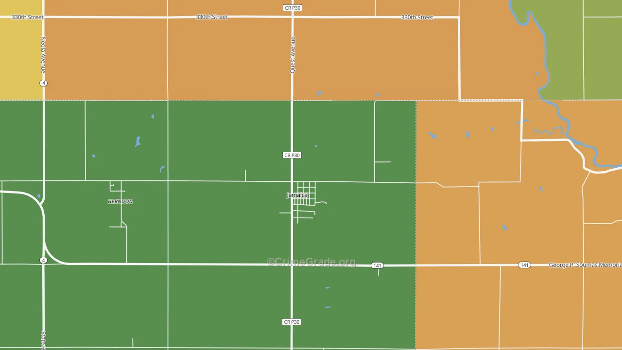 50128, IA Map of Theft Rates