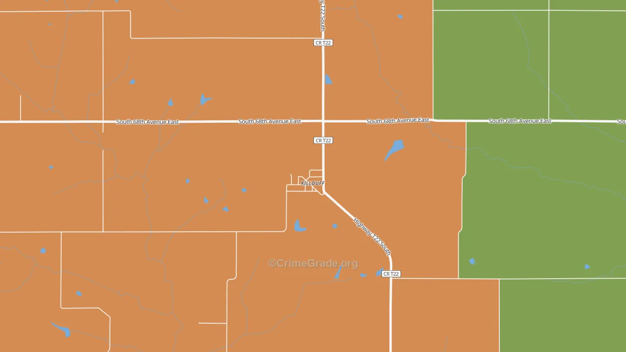 50137, IA Map of Theft Rates