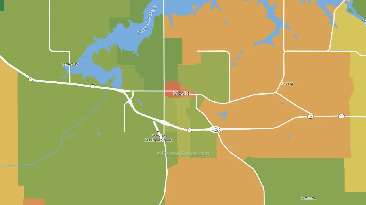 50138, IA Map of Theft Rates