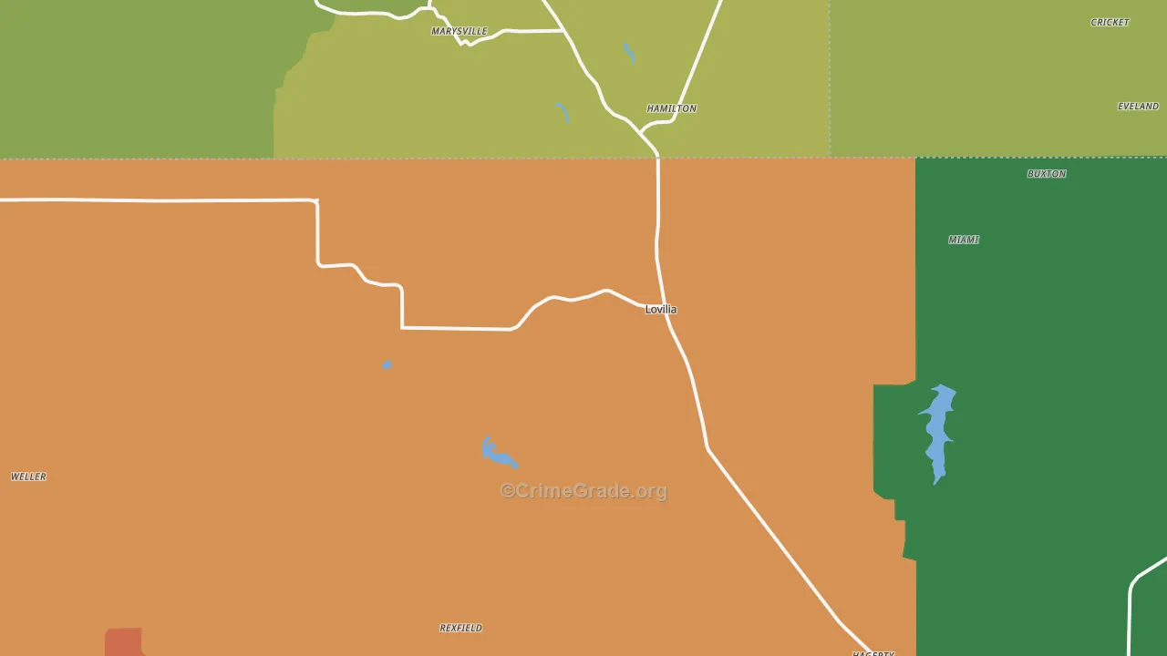 50150, IA Map of Theft Rates