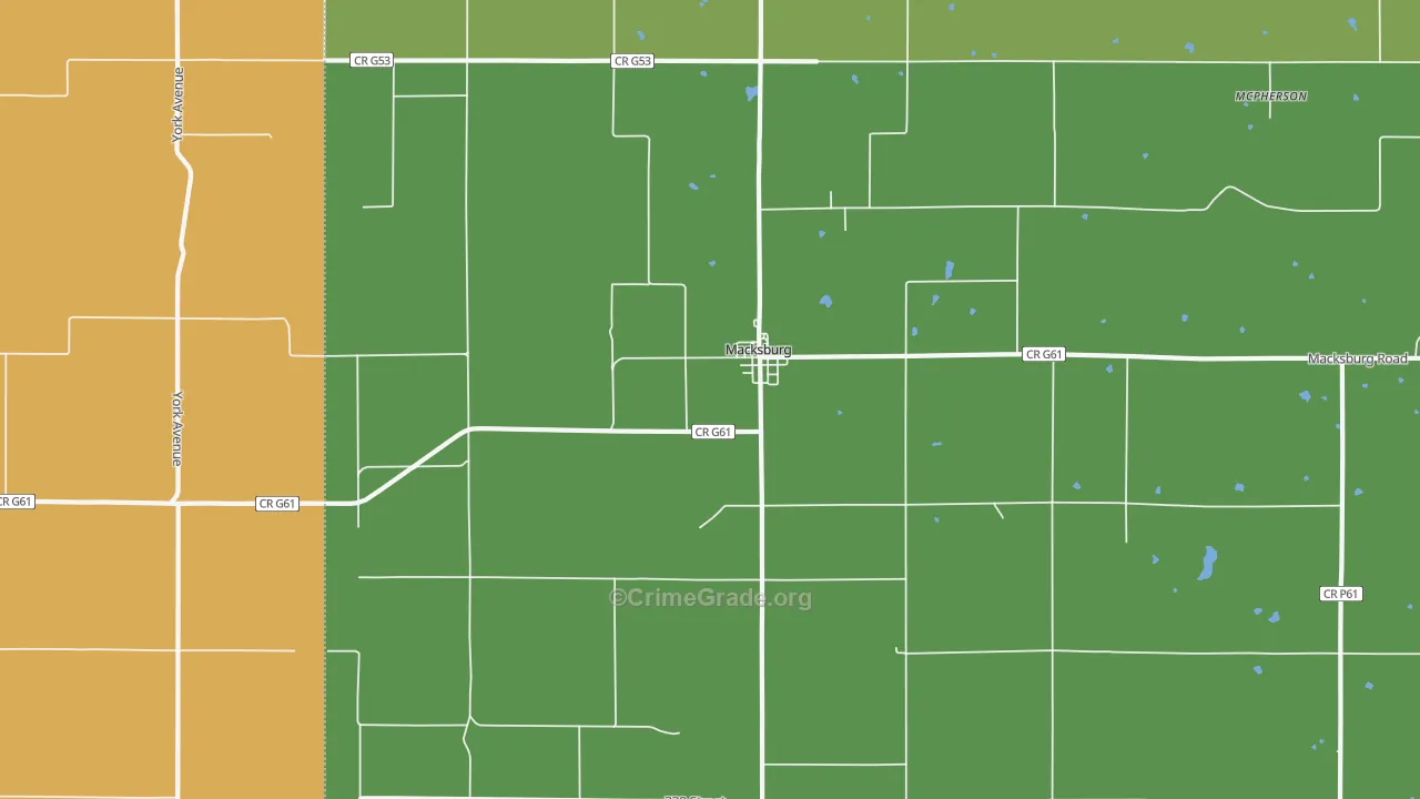 50155, IA Map of Theft Rates