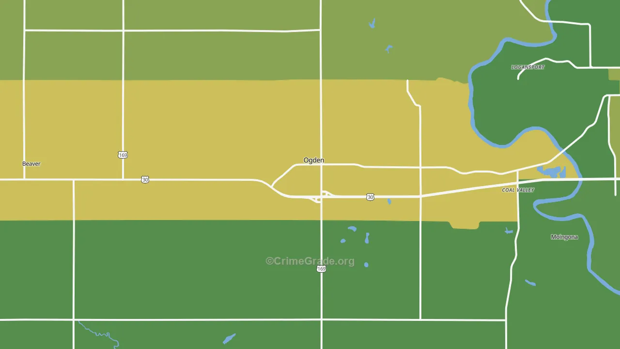 50212, IA Map of Theft Rates