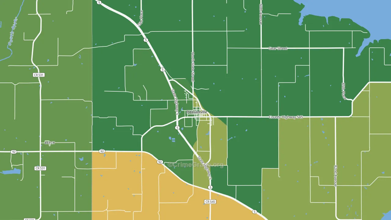 50225, IA Map of Theft Rates