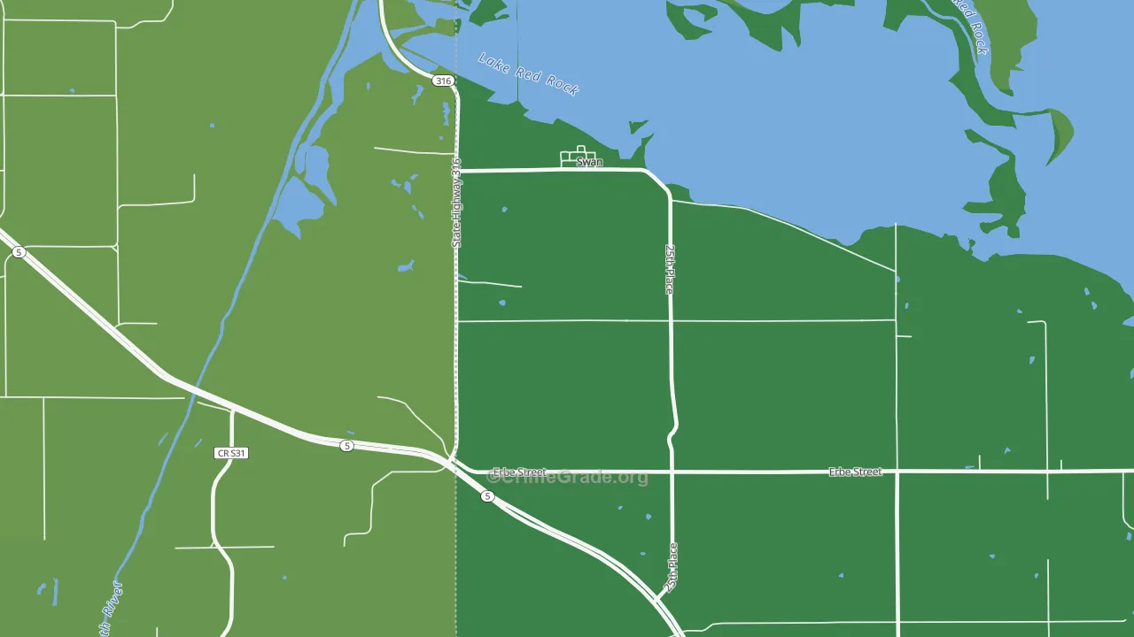 50252, IA Map of Theft Rates
