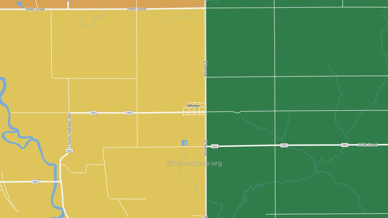 50269, IA Map of Theft Rates