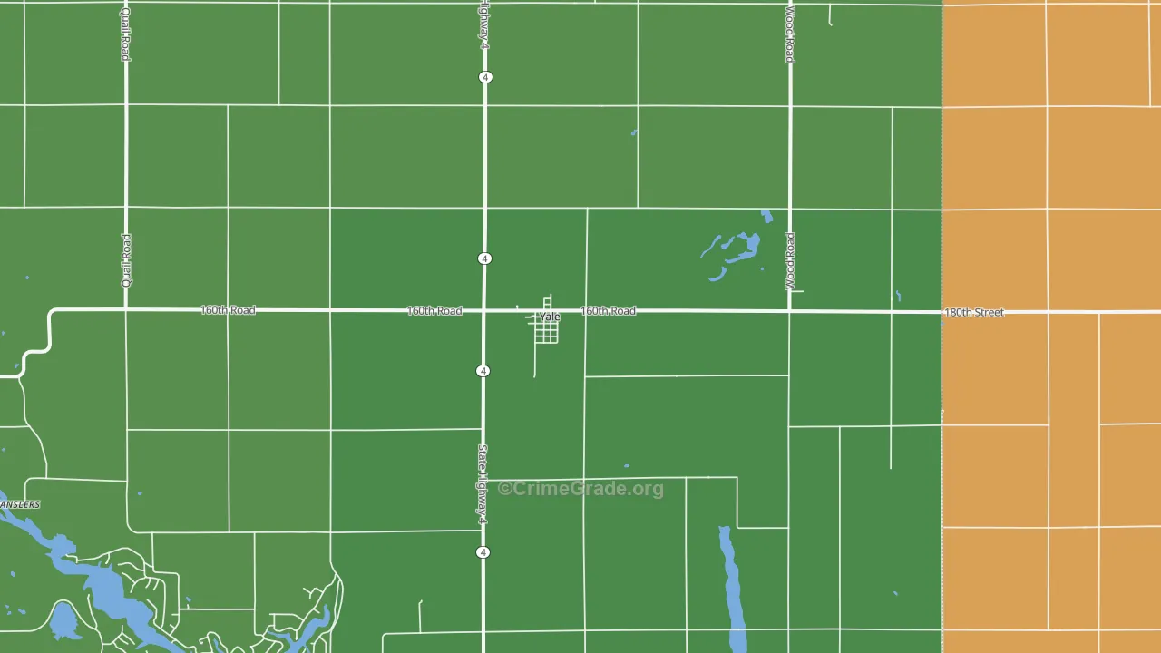 50277, IA Map of Theft Rates