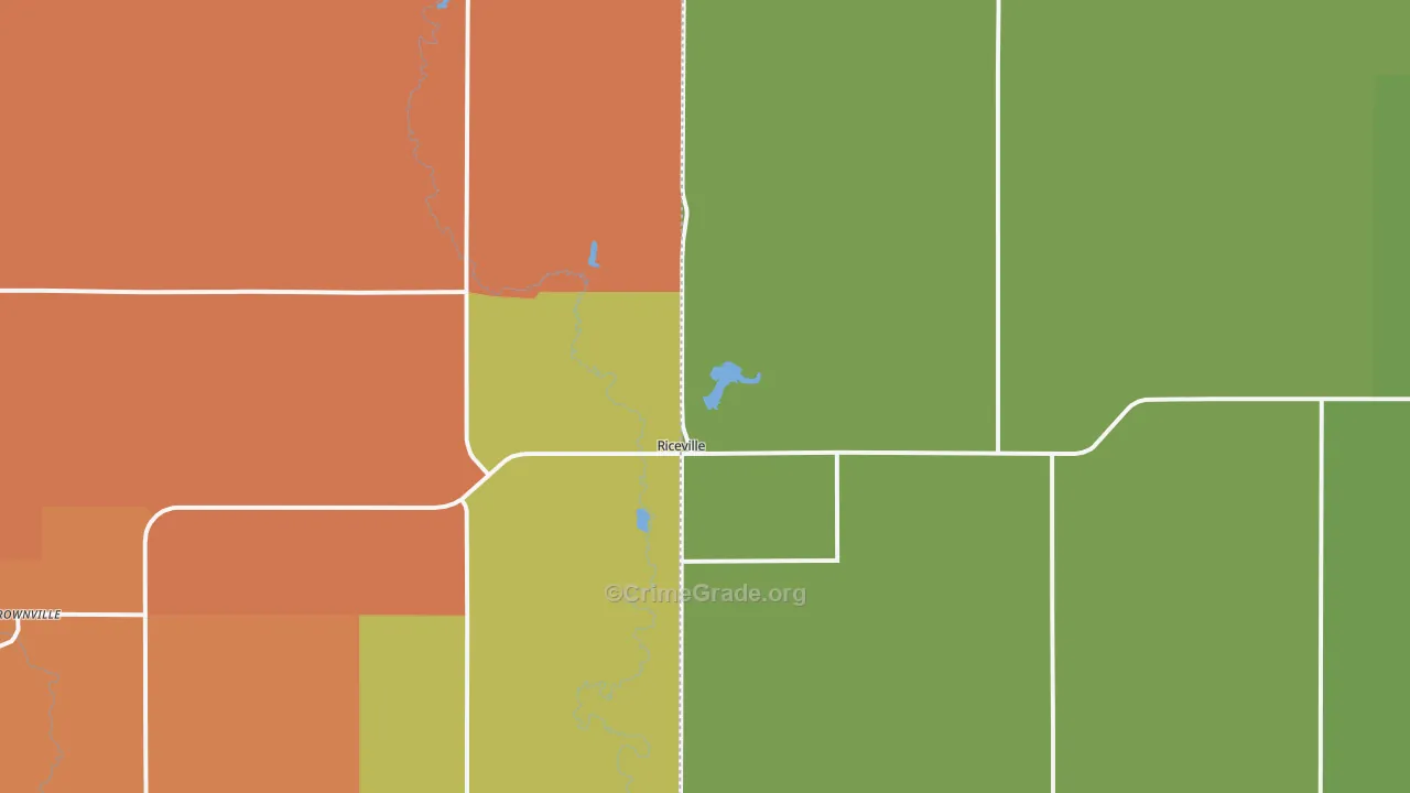 50466, IA Map of Theft Rates