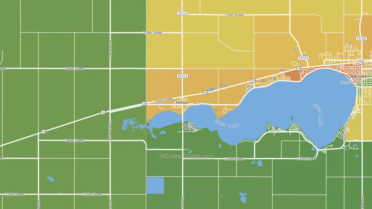 50482, IA Map of Theft Rates