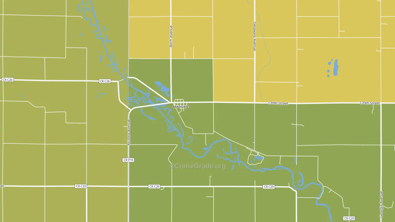 50520, IA Map of Theft Rates