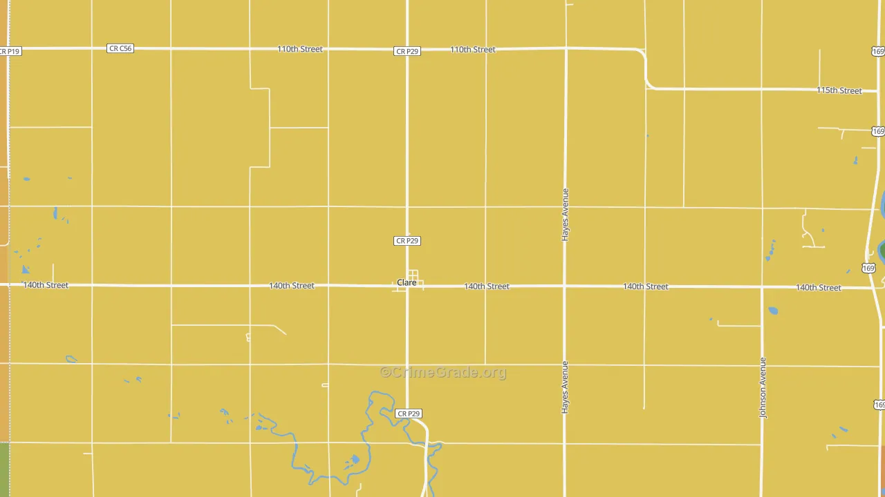 50524, IA Map of Theft Rates
