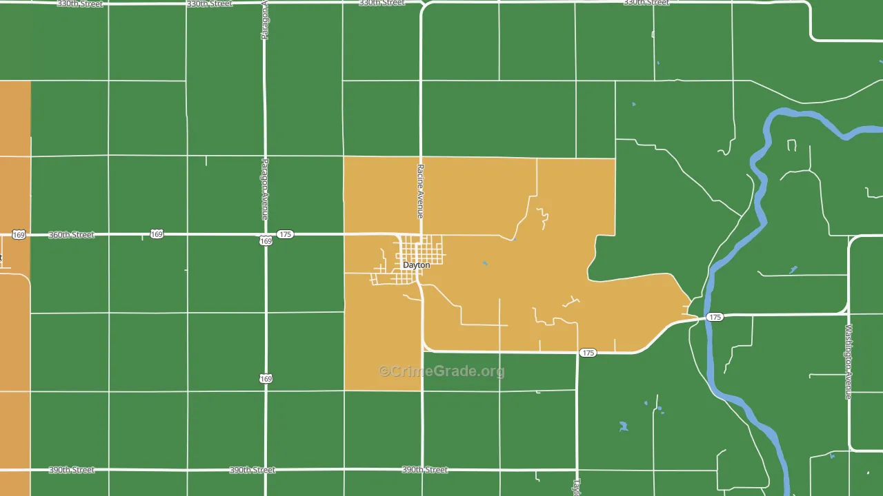 50530, IA Map of Theft Rates