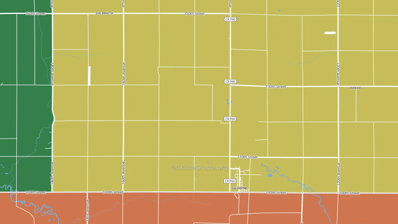 50560, IA Map of Theft Rates