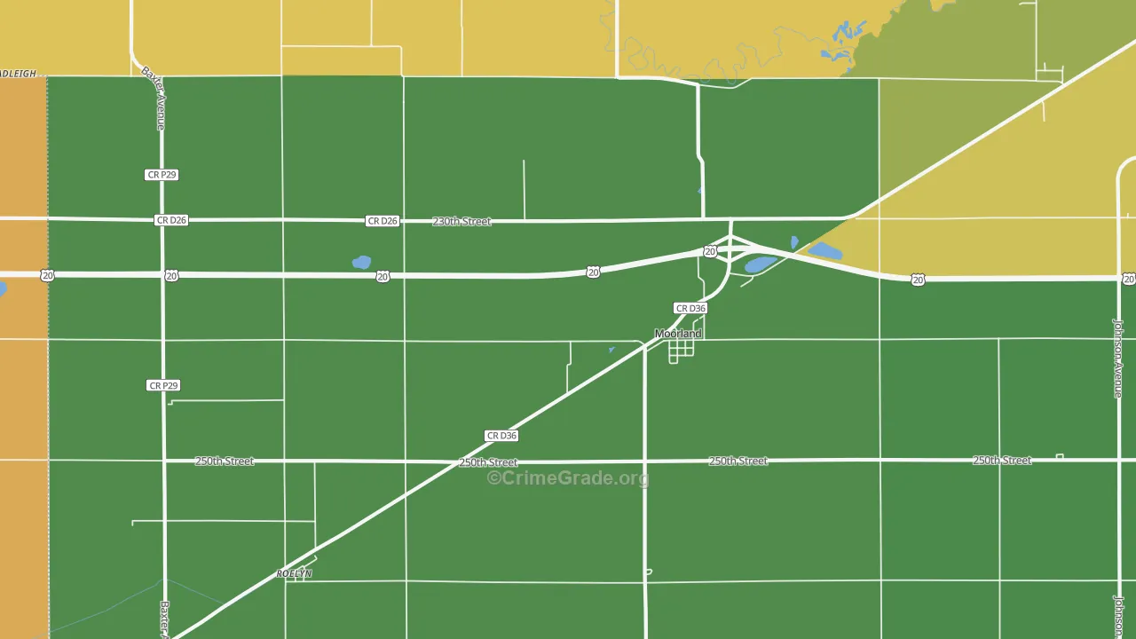 50566, IA Map of Theft Rates