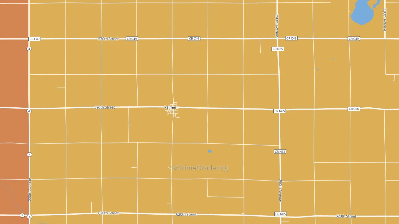 50571, IA Map of Theft Rates
