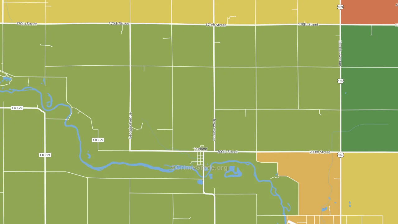 50582, IA Map of Theft Rates