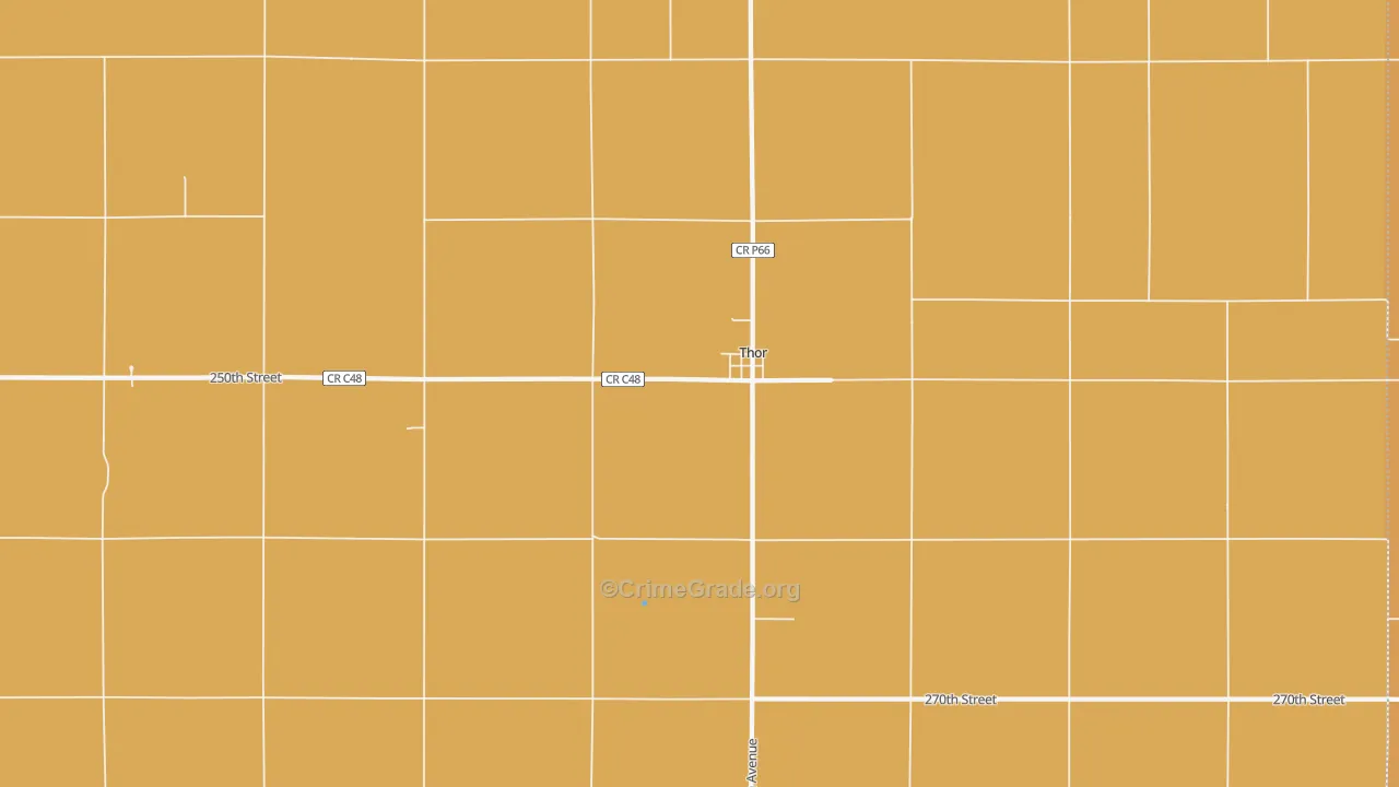 50591, IA Map of Theft Rates