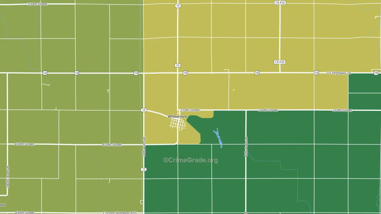 50598, IA Map of Theft Rates