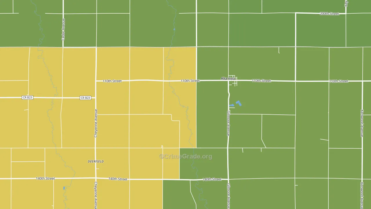 50603, IA Map of Theft Rates