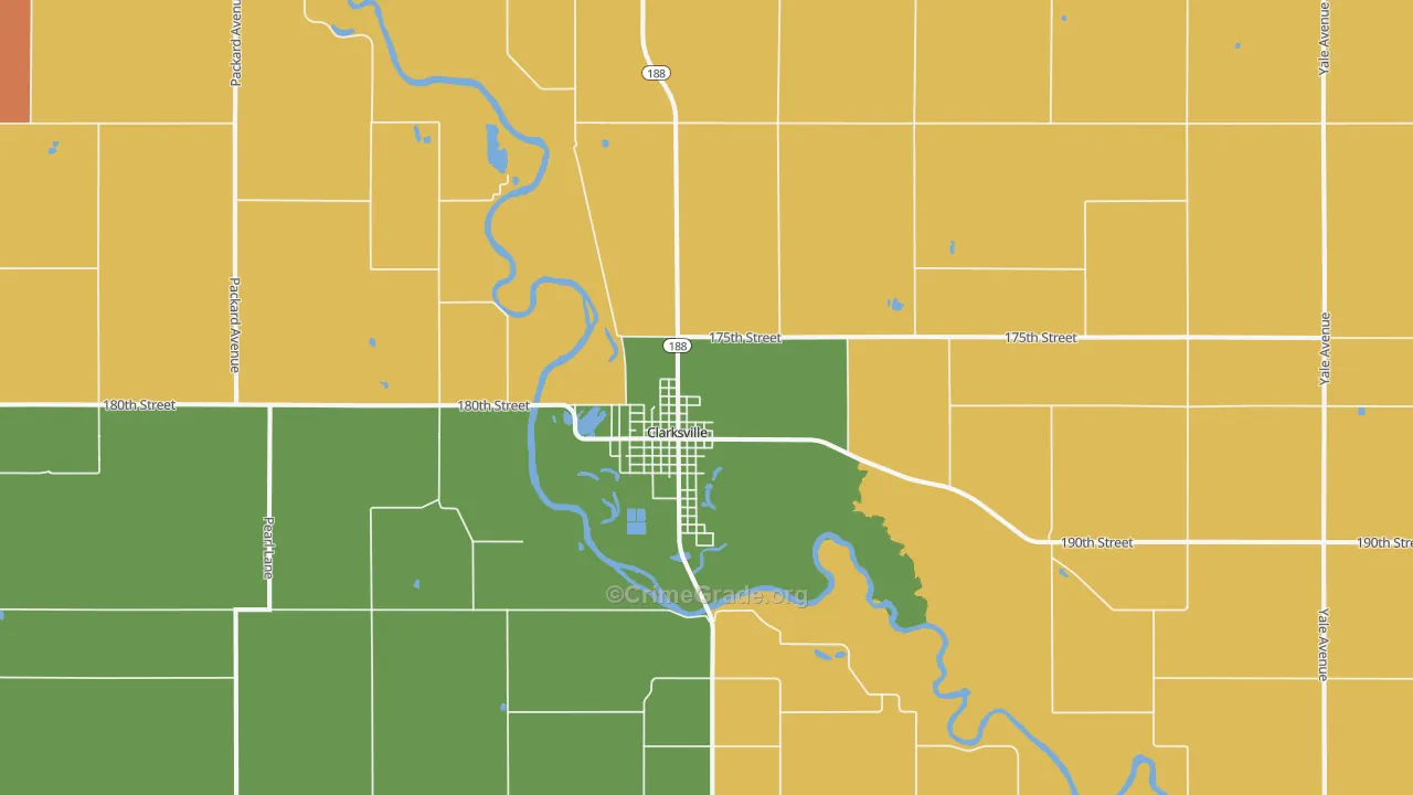 50619, IA Map of Theft Rates