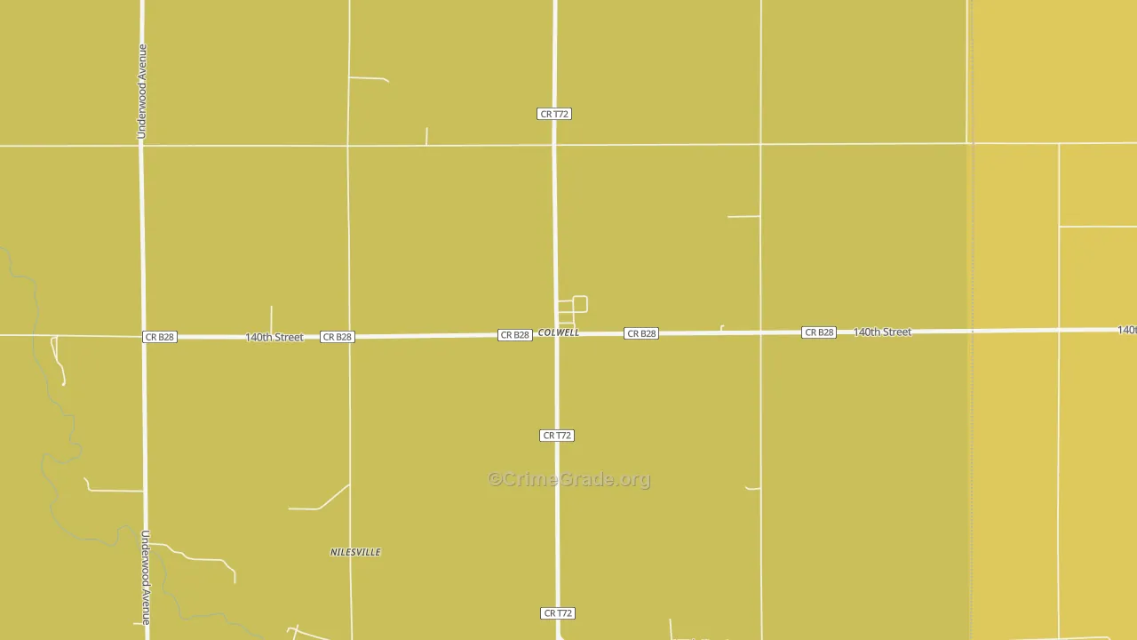 50620, IA Map of Theft Rates