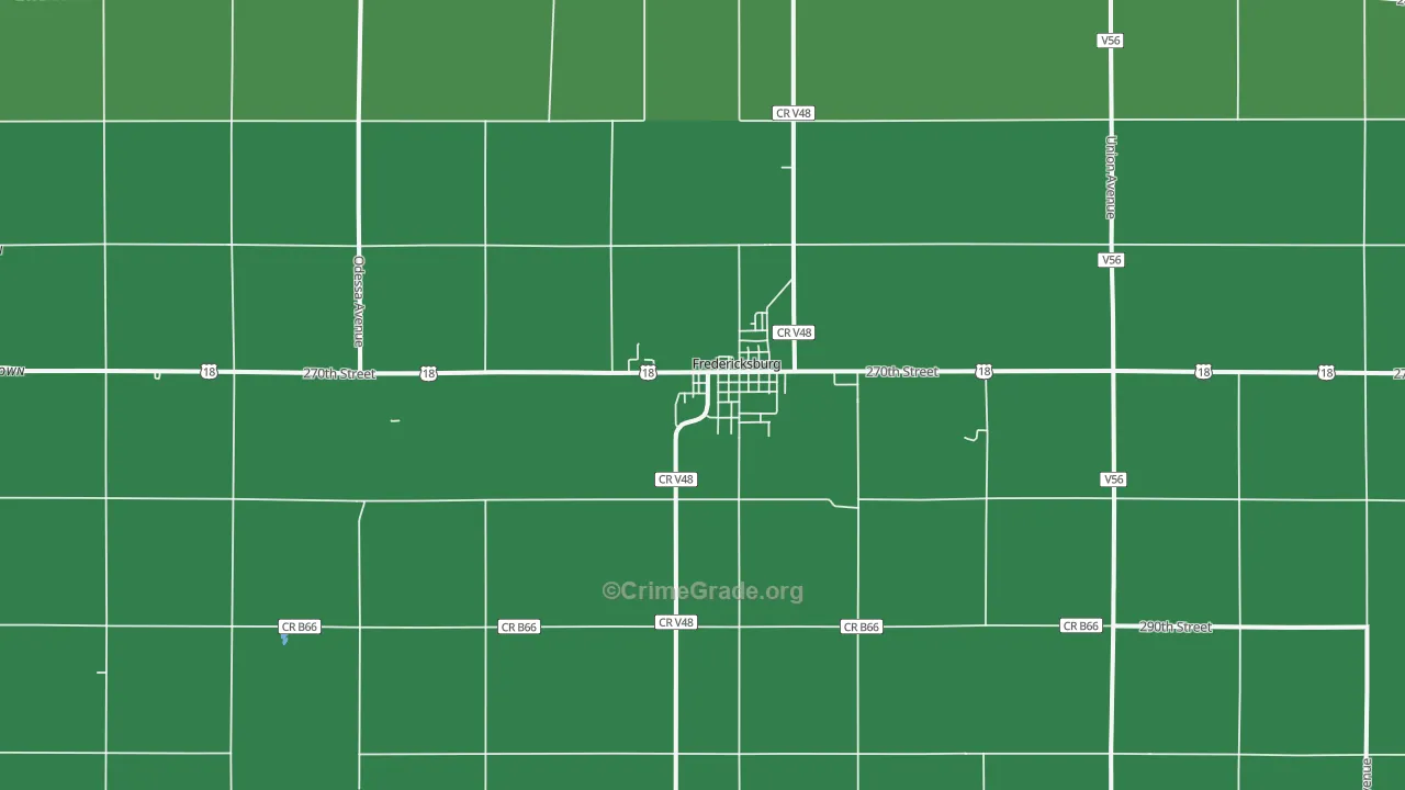 50630, IA Map of Theft Rates