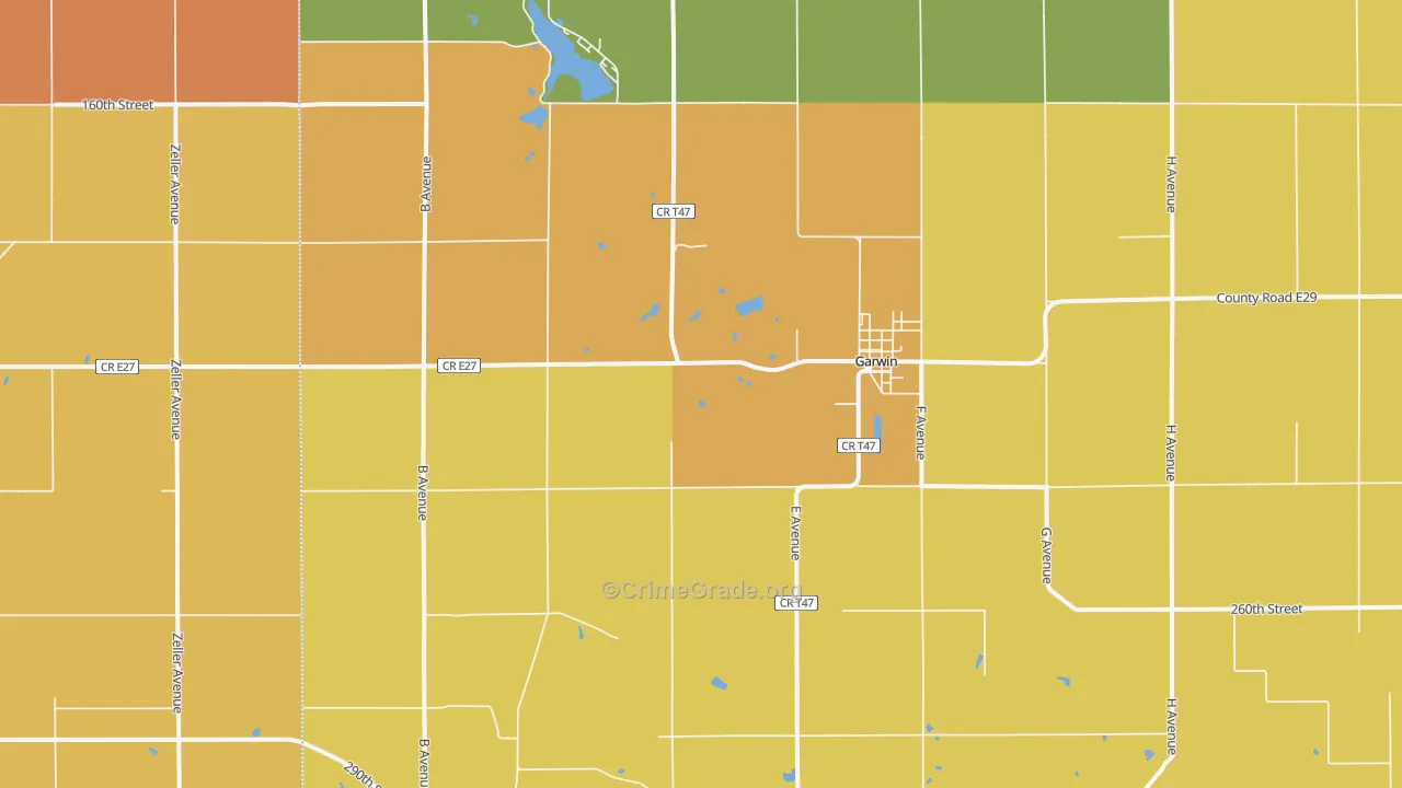 50632, IA Map of Theft Rates