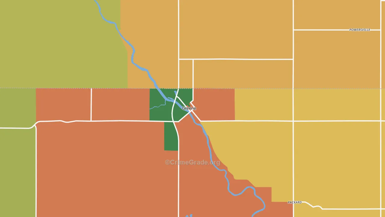 50636, IA Map of Theft Rates