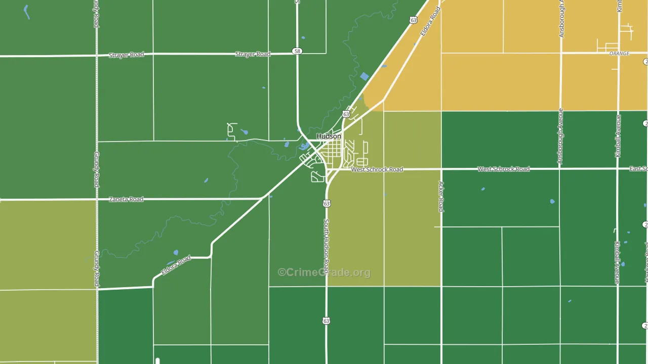 50643, IA Map of Theft Rates