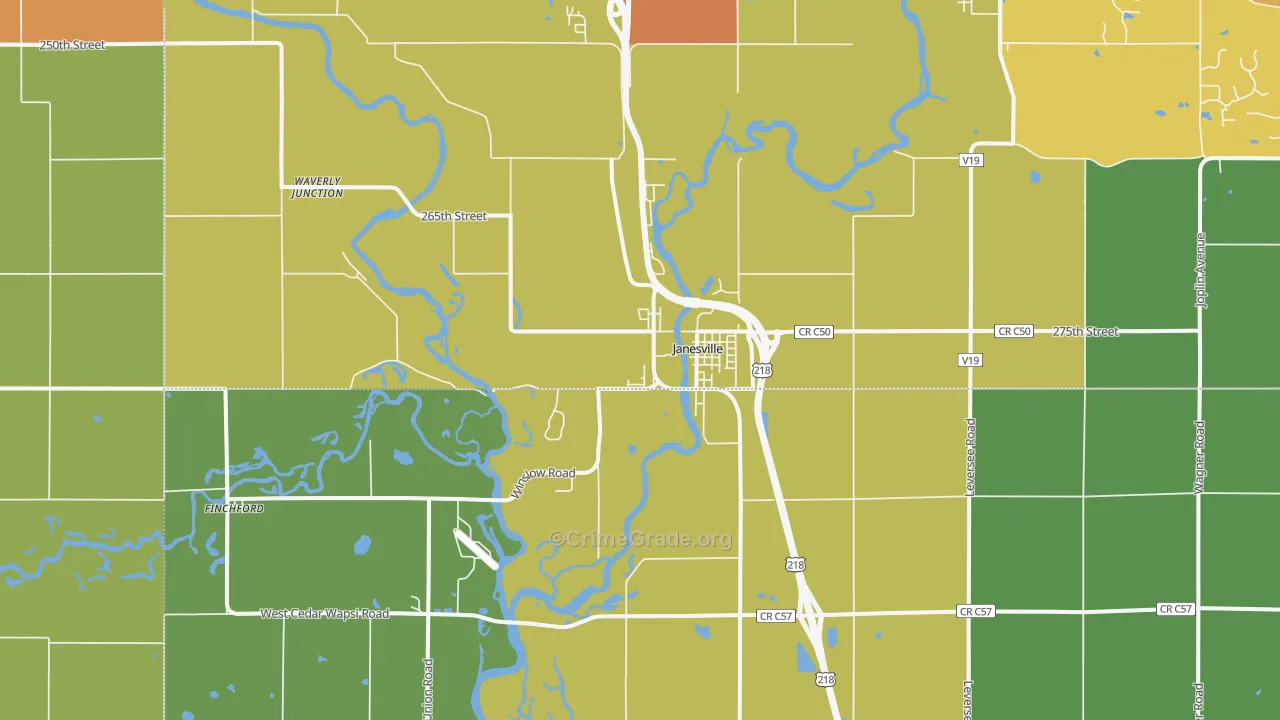 50647, IA Map of Theft Rates