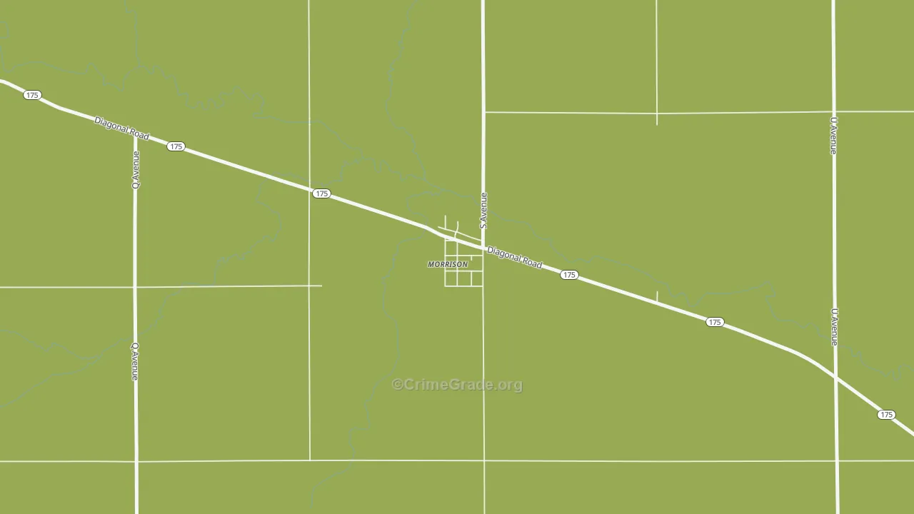 50657, IA Map of Theft Rates