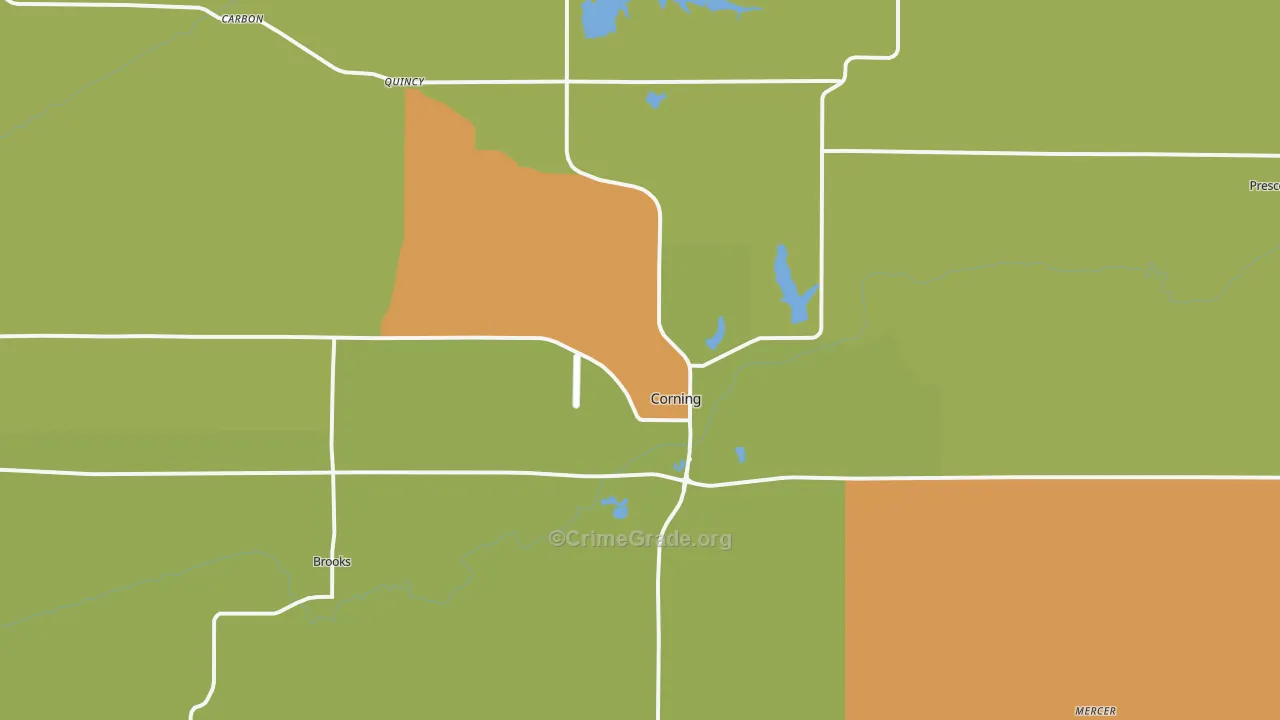 50841, IA Map of Theft Rates