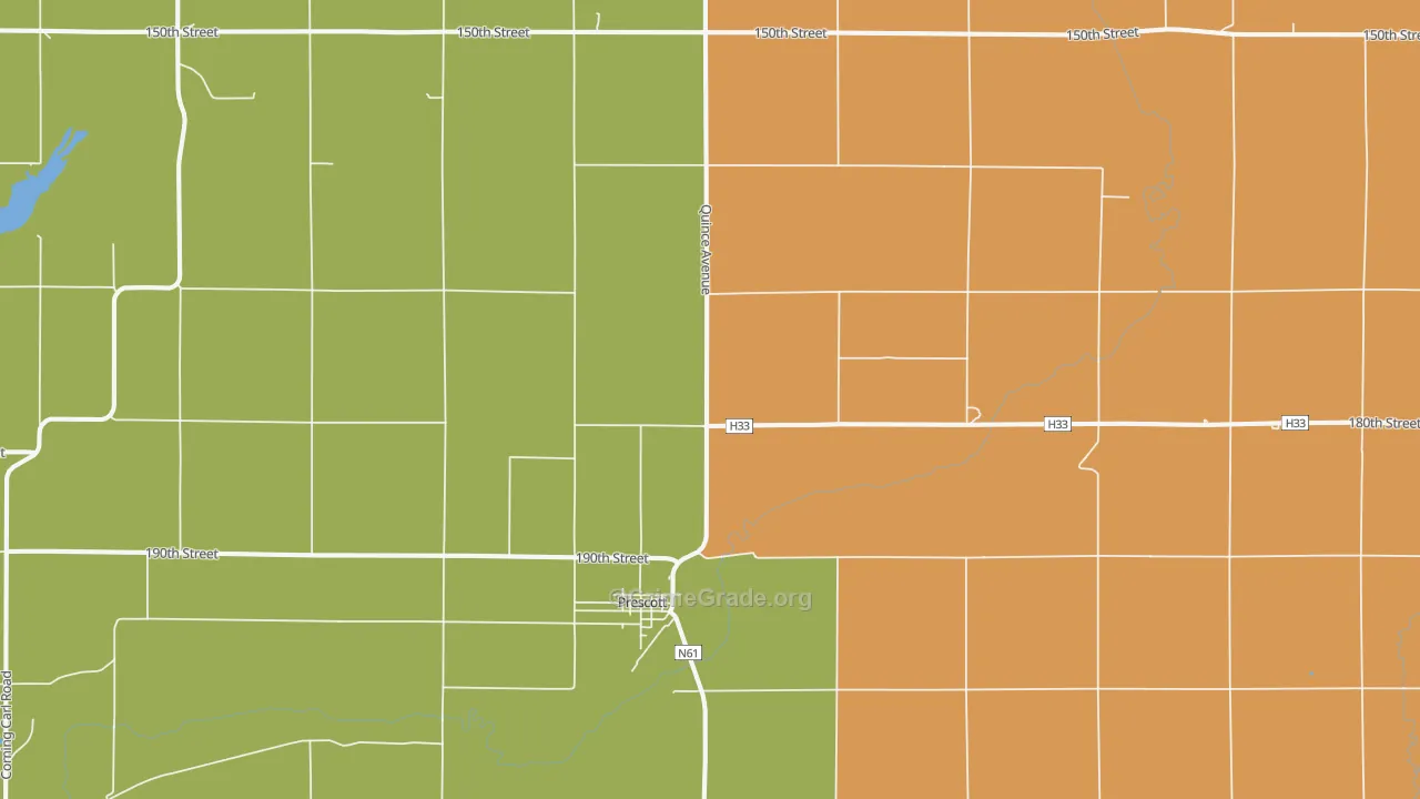 50859, IA Map of Theft Rates
