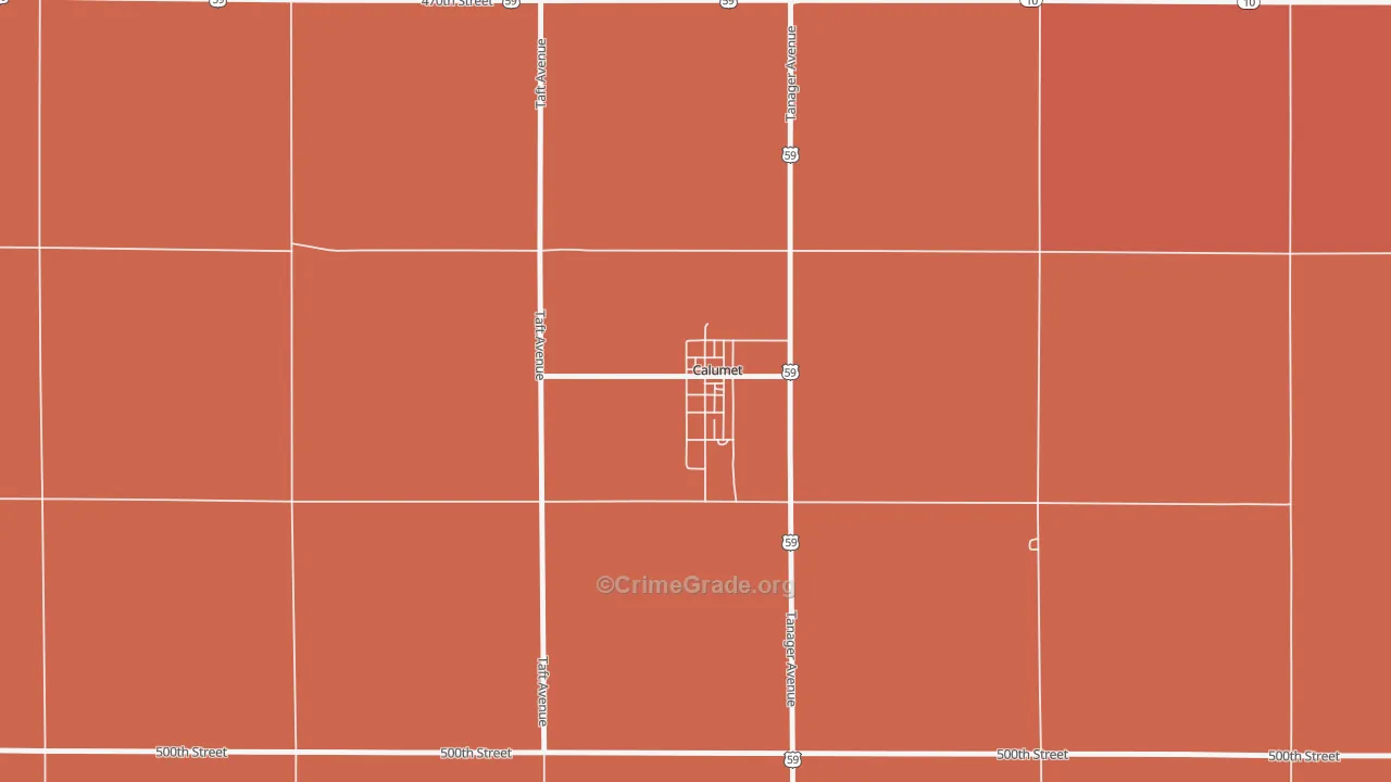 51009, IA Map of Theft Rates