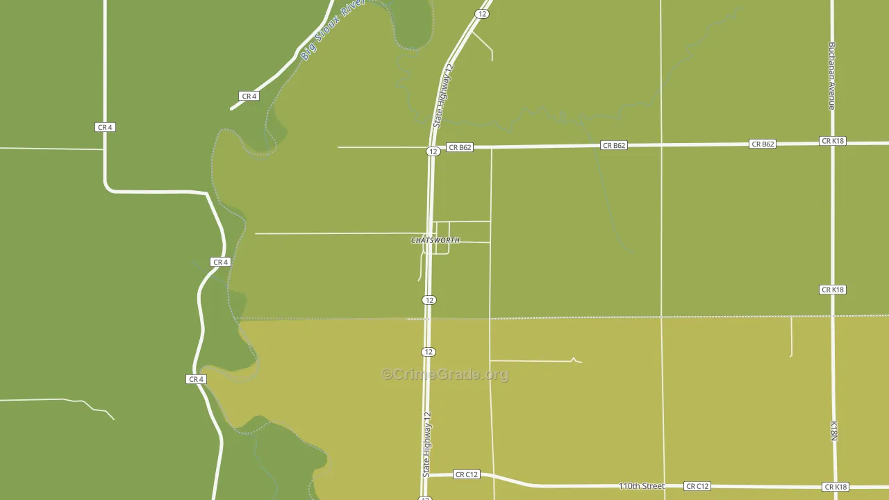 51011, IA Map of Theft Rates