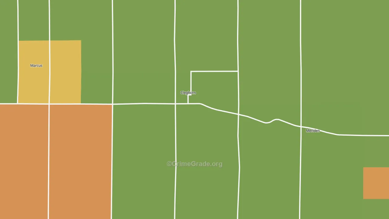 51014, IA Map of Theft Rates