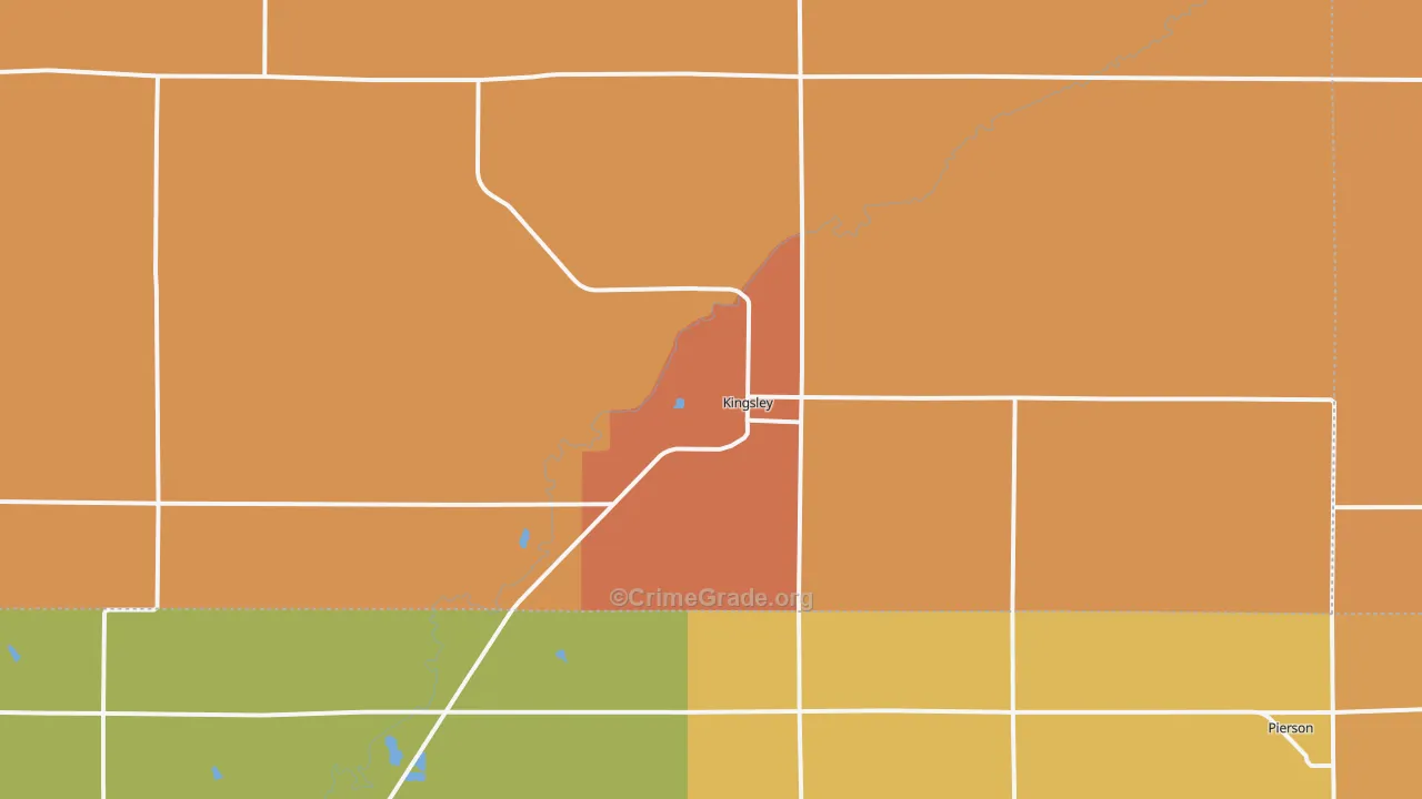 51028, IA Map of Theft Rates
