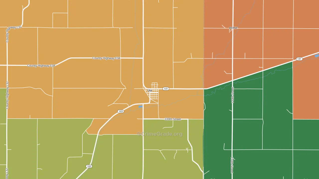51060, IA Map of Theft Rates