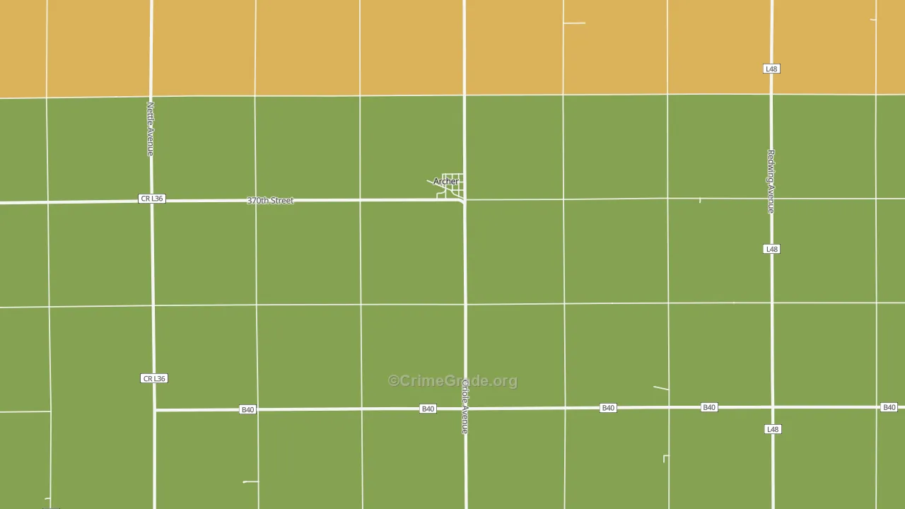 51231, IA Map of Theft Rates