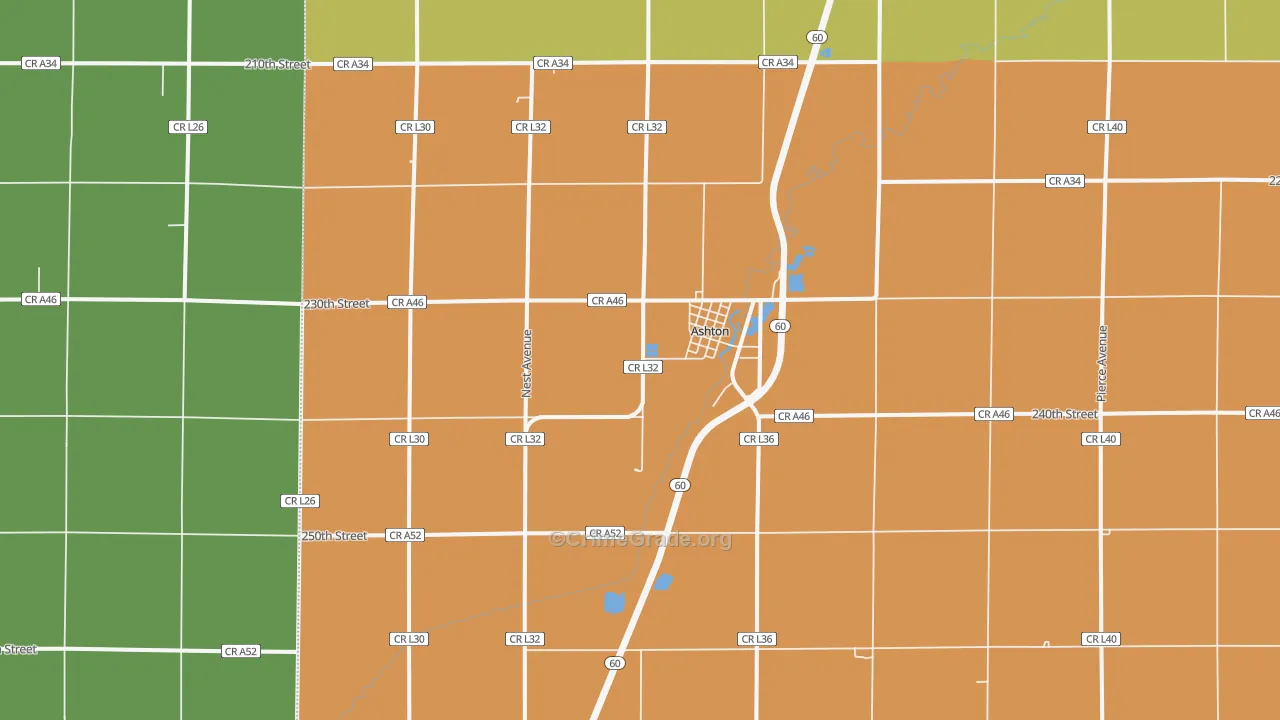 51232, IA Map of Theft Rates